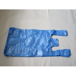 mikrotenová taška 4kg zesílená 230 + 110 x 470 mm  modrá 200 ks