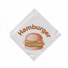papírový sáček na hamburger 160 x 160 mm
