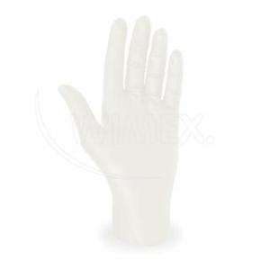latexové rukavice pudrované - 100ks, vel. M