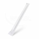  papírové JUMBO ⌀12mm x 23cm-bílé- jednotlivě balené- 100ks