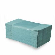 Papírové ručníky ZZ  250 x 350 zelené 250ks